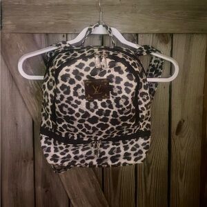 Leopard Print Backpack